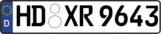 HD-XR9643
