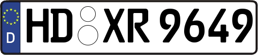 HD-XR9649