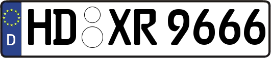 HD-XR9666