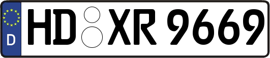 HD-XR9669