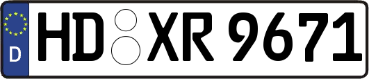 HD-XR9671