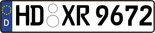 HD-XR9672