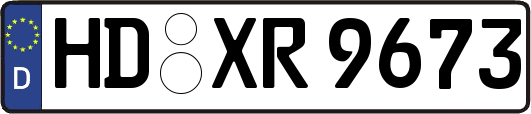 HD-XR9673