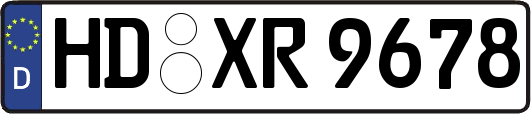 HD-XR9678