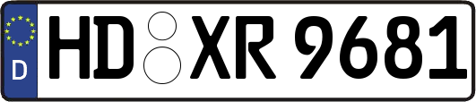 HD-XR9681