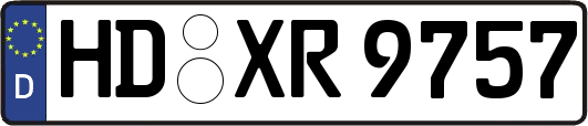 HD-XR9757