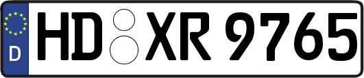 HD-XR9765
