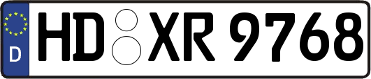 HD-XR9768