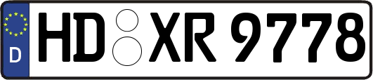HD-XR9778