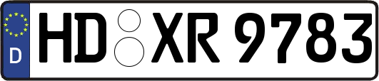 HD-XR9783