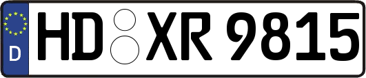 HD-XR9815