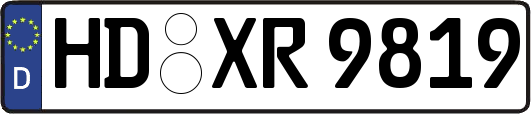 HD-XR9819
