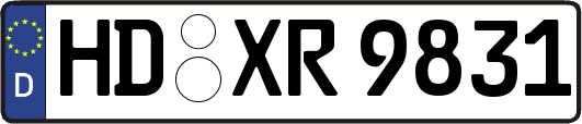 HD-XR9831