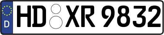 HD-XR9832