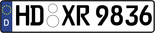 HD-XR9836