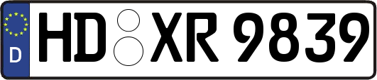 HD-XR9839