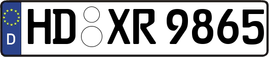 HD-XR9865