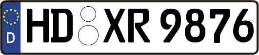 HD-XR9876