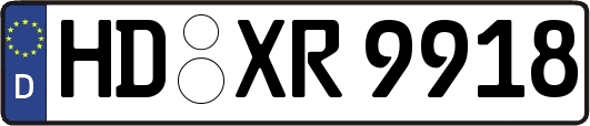 HD-XR9918