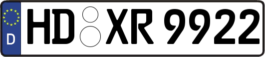 HD-XR9922