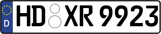 HD-XR9923