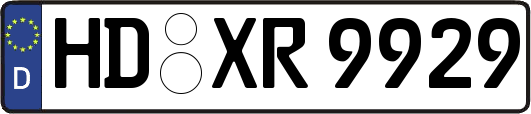 HD-XR9929