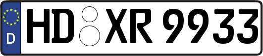 HD-XR9933