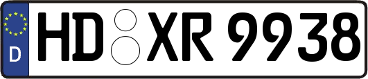 HD-XR9938