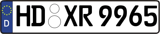 HD-XR9965