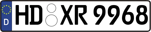 HD-XR9968