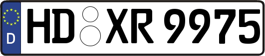 HD-XR9975