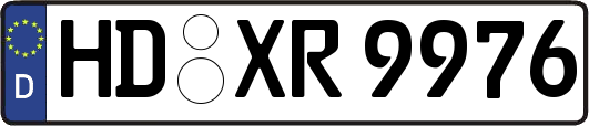 HD-XR9976
