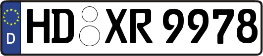 HD-XR9978