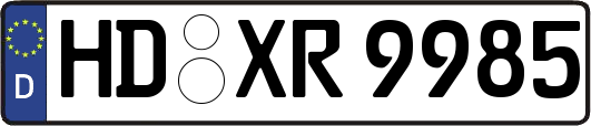HD-XR9985