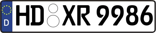 HD-XR9986