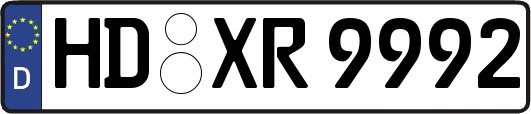 HD-XR9992
