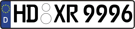 HD-XR9996