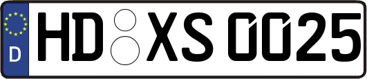 HD-XS0025