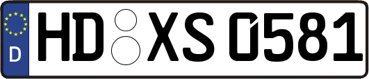 HD-XS0581