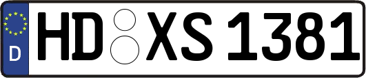 HD-XS1381