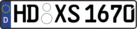 HD-XS1670