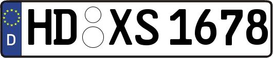 HD-XS1678