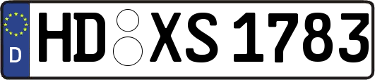 HD-XS1783