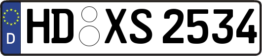 HD-XS2534