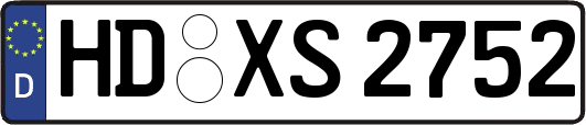 HD-XS2752