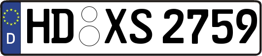 HD-XS2759