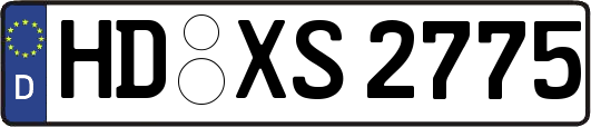 HD-XS2775