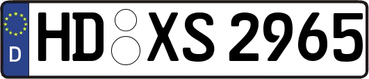 HD-XS2965