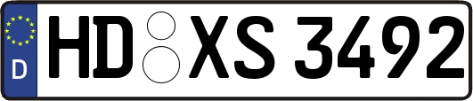 HD-XS3492
