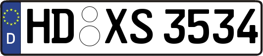 HD-XS3534